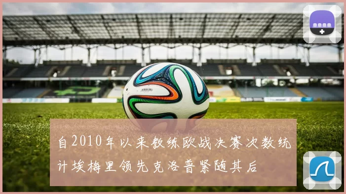 自2010年以来教练欧战决赛次数统计埃梅里领先克洛普紧随其后